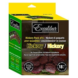 Excalibur JS6-H Hickory Jerky Mix Seasonings, 6-Count