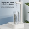 Desktop Water Bottle Dispenser White Extended Hose Low Noise Automatic