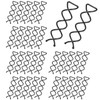 30PCS Spiral Hair Pins, Bun Twist Spiral Bobby Pins for