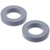 Inductor Coil Ring 2Pcs 61x35x12.7mm Portable Black Ferrite Rings Practical