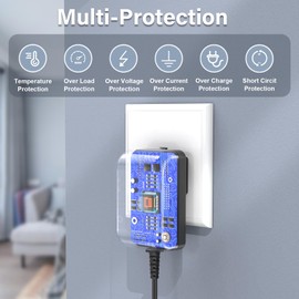 UL Listed 12V Power Cord for Alesis Recital 88 61 Key Digital Piano 7-10-1215 Charger Replacement AC Adapter 6.0Ft Extra Long DC Supply PERFEIDY