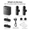 BY-V3 Combo Wireless Microphone with Charging Case