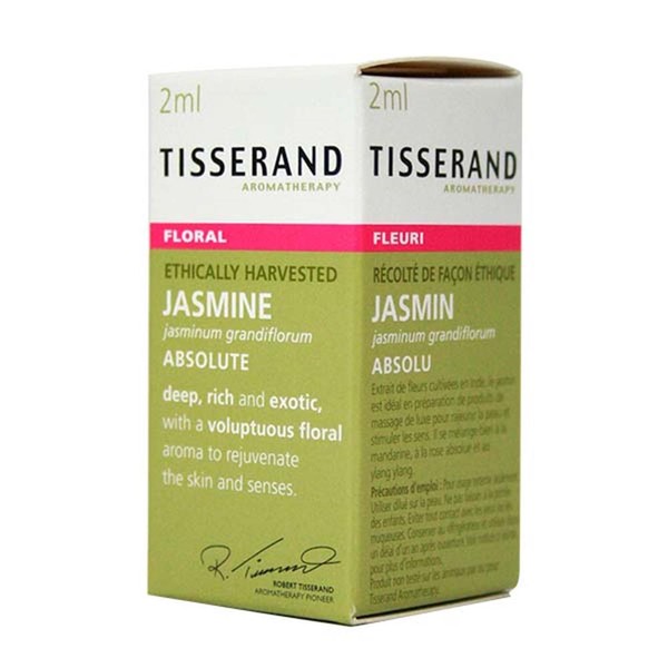 Tisserand Jasmine Absolute Pure Essential Oil 2ml