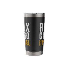 Mexico Immigration Saying Relax Gringo I'm Legal Stainless Steel Insulated Tumbler