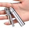Stainless Steel Toothpick Set with Holder - Portable Teeth Cleaning