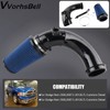 VVORHSBELL Cold Air Intake Pipe Kit w/Filter Compatible with 2007.5-2012