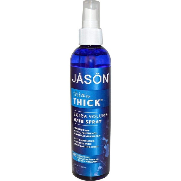 Jason Thin-To-Thick Hair Spray 8 oz (Pack of 4)