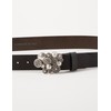 MGM Women's Coin Belt (Coin) - Brown (dark brown 04),