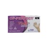 OP-PERFECT Premium Powder-Free Disposable Vinyl Gloves, Medium, PACK OF 100