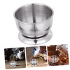 Mobestech Stainless Steel Teacup Portable Water Cup for Home Office