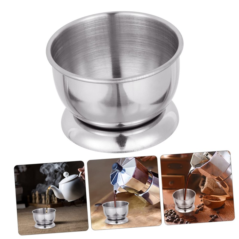 Mobestech Stainless Steel Teacup Portable Water Cup for Home Office