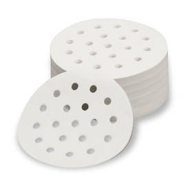 vertes Hamburger Divider Paper Dividers with 10 cm Diameter, Set of 1000, Wax-Coated and Food-Safe, for Professional Use in the Burger Press