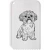 Azeeda 'Shih Tzu Dog Sitting' Plastic Ice Scraper (IC00040745)
