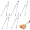 5 Pcs Egg Chalaza Removal Tools, Toothed Design Eggshell Fragment