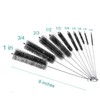 Onwon 10 Pcs Nylon Tube Brush Set Pipe Cleaning Nylon