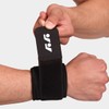 Powerful Fitness Wrist Strap Protector Black 2-Piece Set, Sturdy Fixation, Pilates, PT, Home Workout, CrossFit / 강력한 헬스 손목 스트랩 보호대 블랙2종 세트 탄탄한 고정 필라테스 PT 홈트 크로스핏