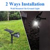 Solar Outdoor Spot Light Easy Installation IP67 Waterproof Solar Powered