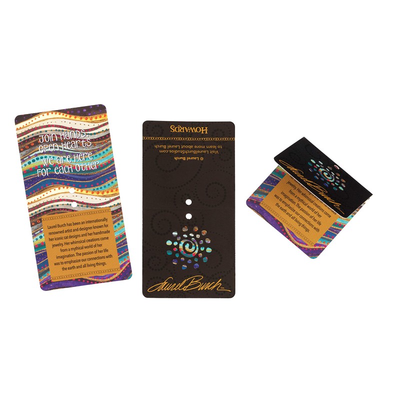 Laurel Burch Garden Flower Embroidered Baseball Hat