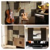 WADILE 16 Pack Self Adhesive Acoustic Wall Panels in Wood