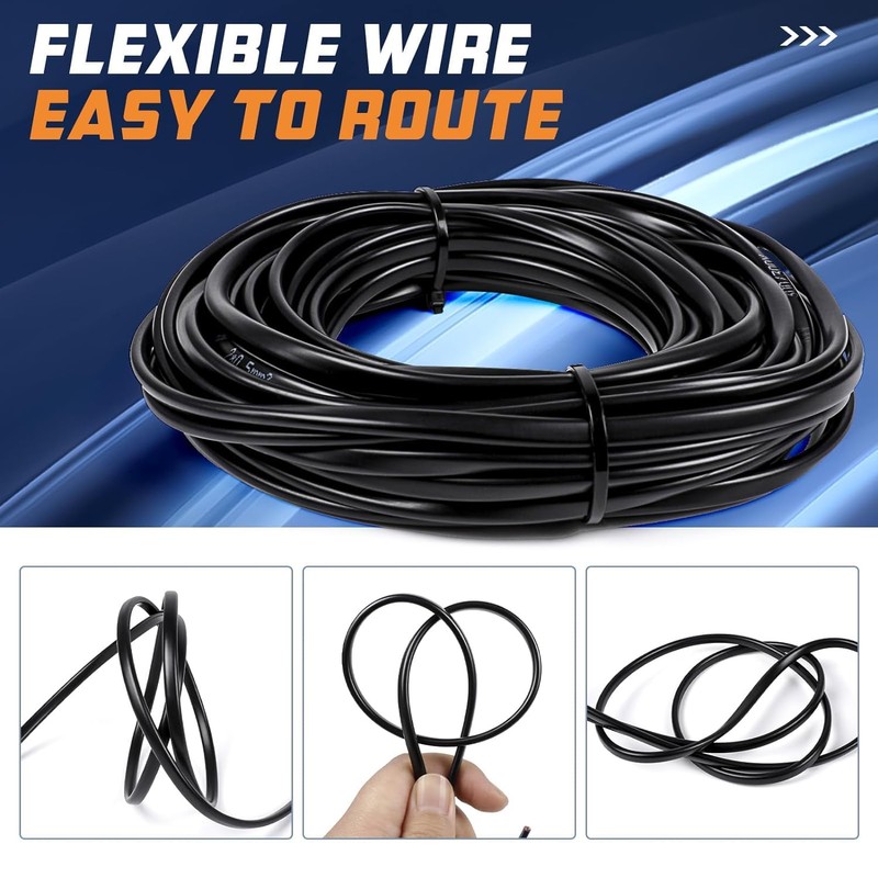 Yuanjoy 5 Core 5Meter 0.5 MM² Trailer Wire, Flex Flexible