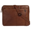 Spikes & Sparrow 021810 Laptop Sleeve Genuine Leather Document Case