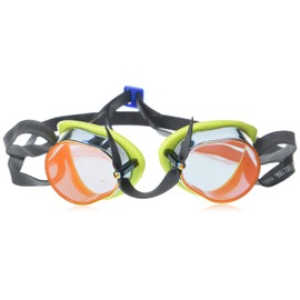 TYR Socket Rockets 2.0 Mirrored Goggles, Red Fluorescent Yellow, One Size