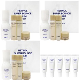 IOPE 아이오페 레티놀 슈퍼 바운스 세럼50ml x2개/바운스세럼50ml+10ml x5개 중 선택구성 Iope Retinol Super Bounce Serum 50ml x 2 pcs / Choose between Bounce Serum 50ml + 10ml x 5 pcs [Retinol Super Bounce Serum Set 50ml x 2 pieces]