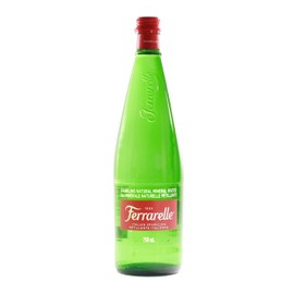 Ferrarelle - Sparkling Natural Mineral Water - 750 mL (12 Glass Bottles)