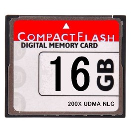 NLC Original Brand [Built-in Toshiba Chip] CompactFlash CF Card CompactFlash 16GB 200X UDMA 200X Compatible