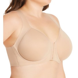 Bali Women's One Smooth U Posture Boost W/Eversmooth Back Underwire Bra, Nude, 42C