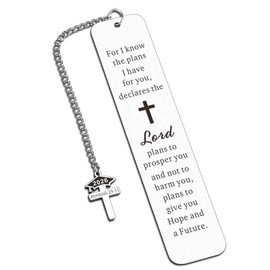 Bookmarks Graduation Gifts for Women Men Him Christian Class of 2026 Book Lovers Gifts Graduate Book Marks Christmas Stocking Stuffer Religious Bible Verse Graduation Students Reading Know Gifts