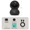 Alaga Security Indoor Cam 3K Indoor Surveillance Camera, WiFi, Swivelling,