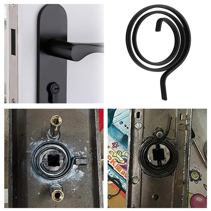 6 Pcs Door Handle Springs, Door Handle Spring Repair Kit,