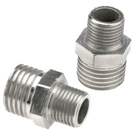 2pcs Airbrush Adaptor Kit Fitting Connector Set Compressor + Airbrush Hose