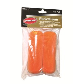 Dynamic HM005502 Mini Flocked Foam Roller Refill, 2-Pack, 4-Inch