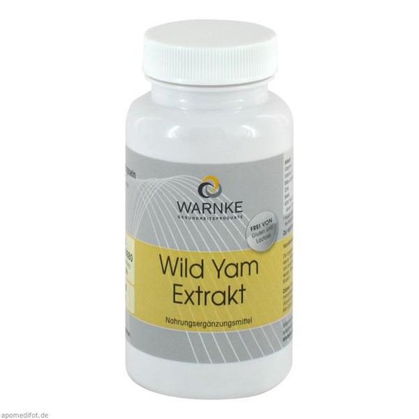 Warnke Wild Yam Extract Capsules 100 pcs
