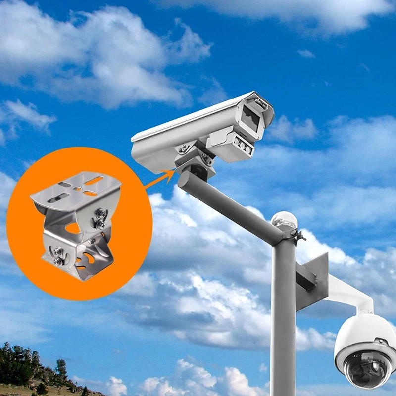 Coolotic 3-Axis Latitude Dual Layer CCTV Security Camera Housing Bracket