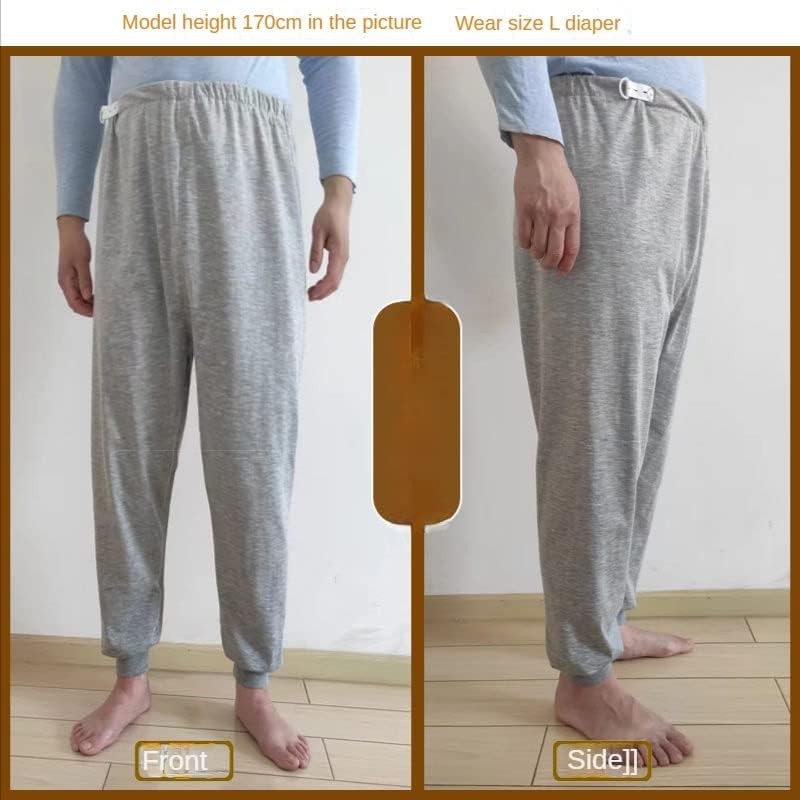 Waterproof Diaper Pants for The Elderly, Leak-Proof Long Pants, Washable