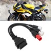 3 In 1 Motorcycle OBD Diagnostic Cable 16Pin to 3PIN