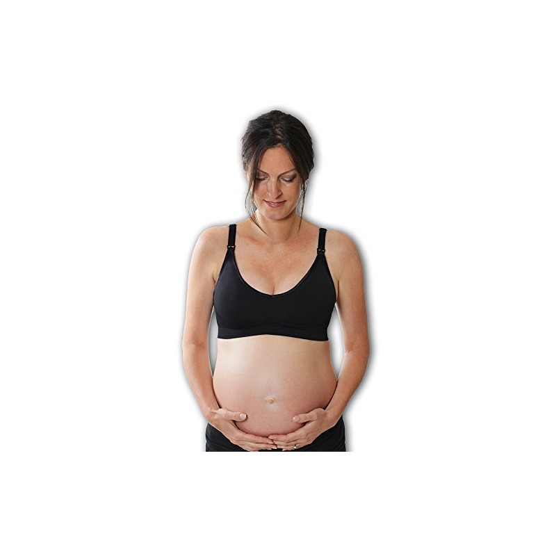 EASY Nursing Bra (L, Black), black