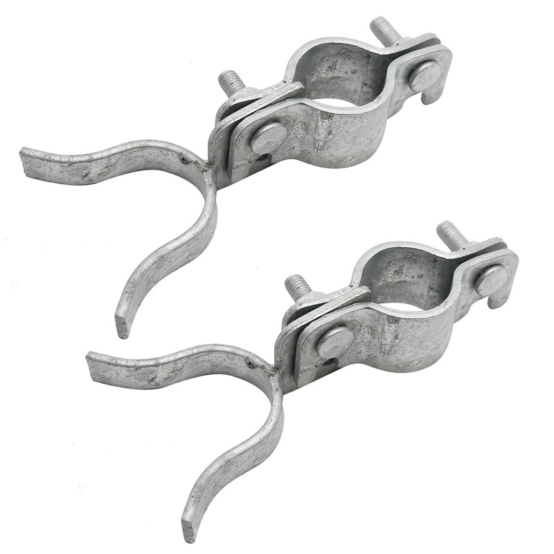 DUZFOREI 2PCS Chain Link Fence Gate Latch with Padlock Hole