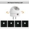 Intertek 1XNight Light LED White..Plug in with Auto Sensor White