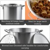 IMUSA 40 Qt Tamale Steamer Vaporera Stock Pot Aluminum Tamalera