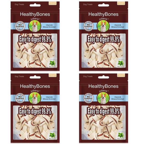 UrbanX HealthyBones Beef Rawhide Free Healthy Mini Chews for Golden