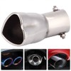 Love Heart Exhaust Tip 80mm Stainless Steel Car Down Sweep