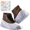 ProtectX White Disposable Shoe & Boot Covers, XL Extra Large,
