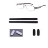 QYAJS Eyeglasses Nose Pads Push in Replacement Kit of 1Pair