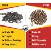 Mytee Products (2 Pack) 1/4" x 12' Transport Binder Chain