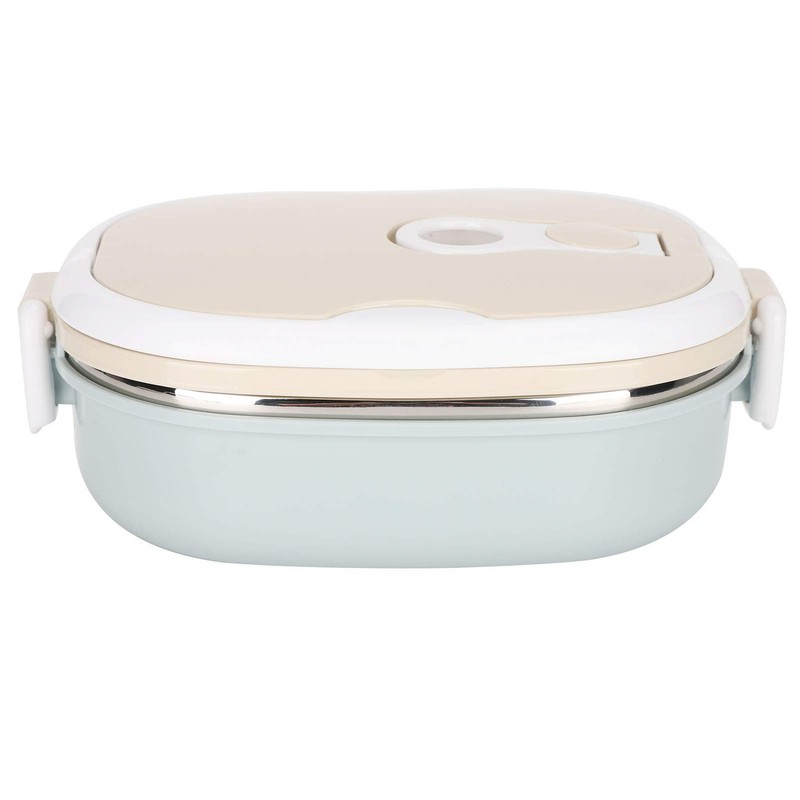 Acouto Insulated Food Container, Portable Stainless Steel Insulated Hot Lunch