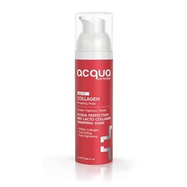 Máscara de colágeno para envolver durante la noche, mascarilla hidratante con brillo de vidrio, 2.4 fl oz